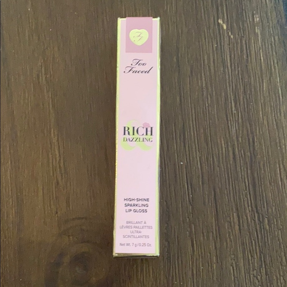 Too Faced Rich & Dazzling Lip Gloss